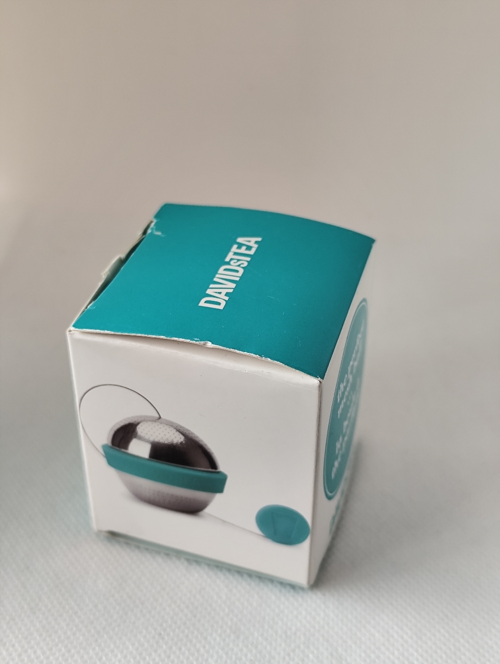 DAVIDsTEA Teal Tea Infuser Box